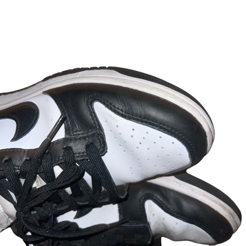 Nike Dunk Low – Black & White Men’s Sneakers Size 8.5 - Picture 15 of 17